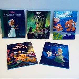 Disney Books Lot Of 5